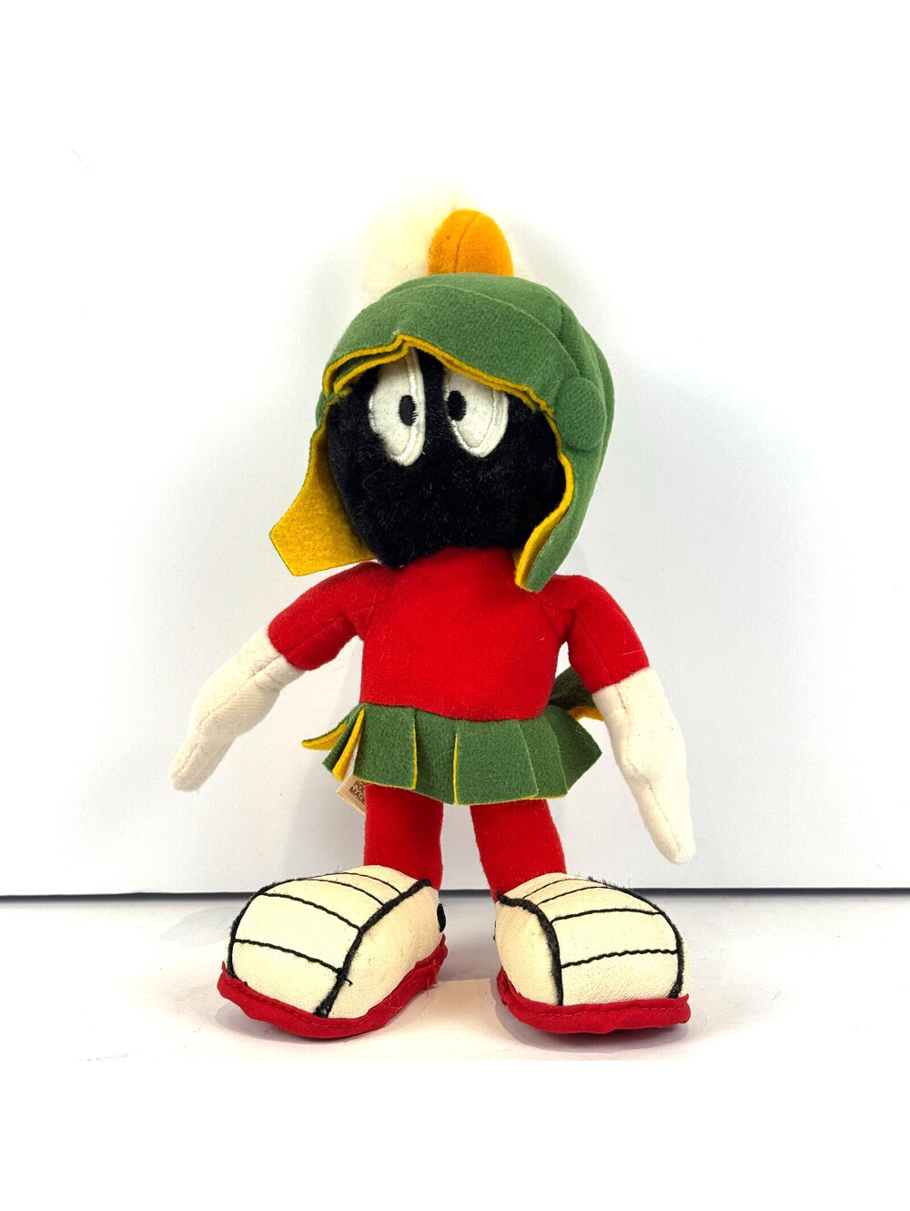 Vintage Marvin the Martian 1995 Warner Bros Stuffed Plushed 9" Looney Tunes